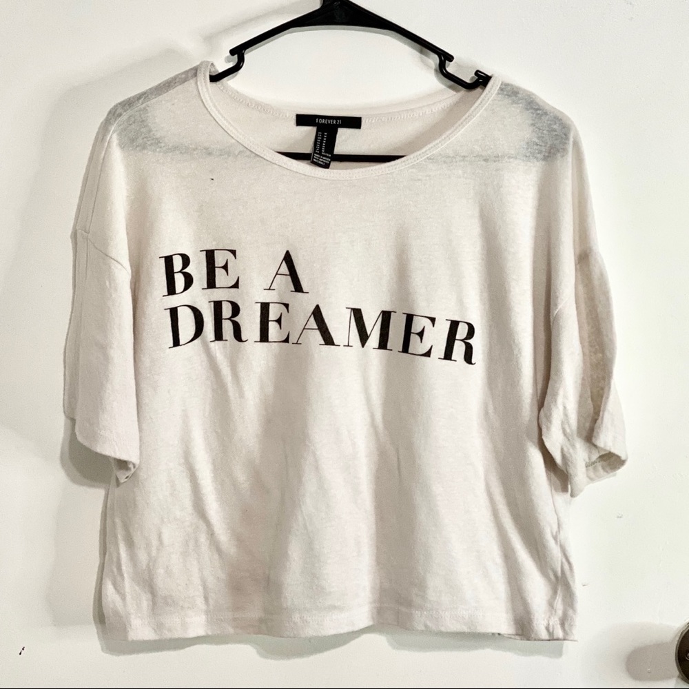 Forever 21 Cream Shirt